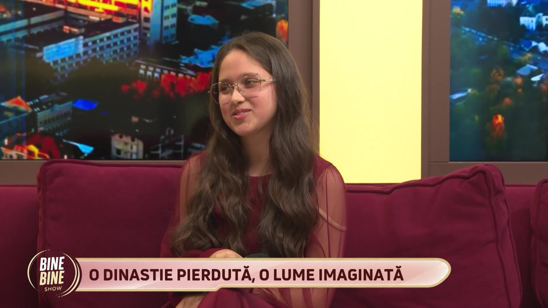 BINEBINE SHOW: Daniela Marinescu ne surprinde la doar 12 ani cu prima sa carte, „Mallory și Dinastia pierdută /27.10.2026